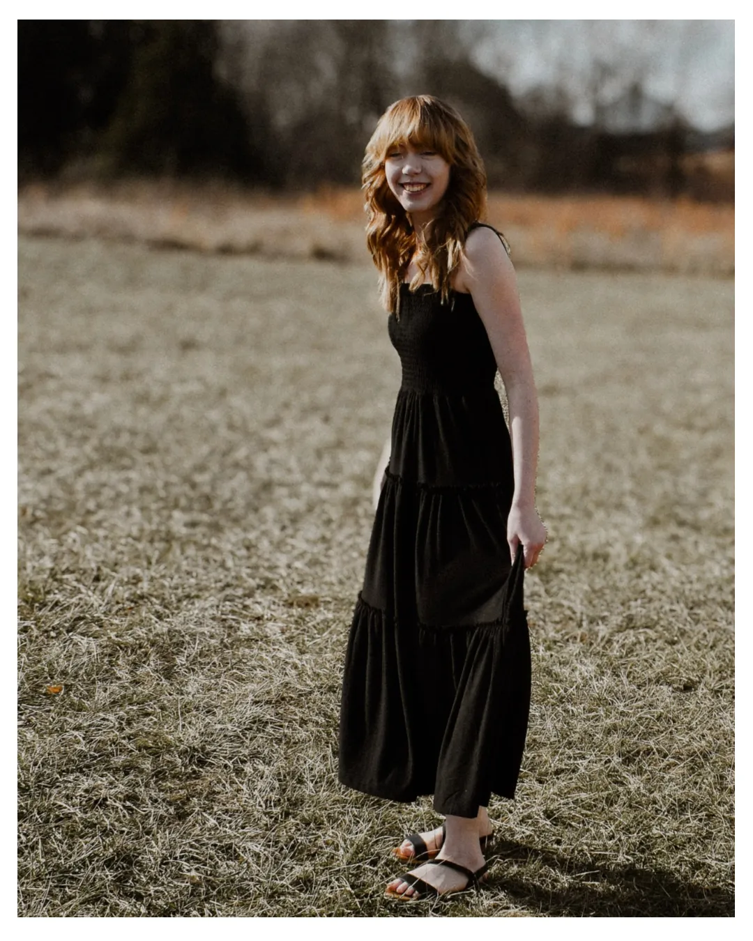 Vineyard Days Smocked Dress