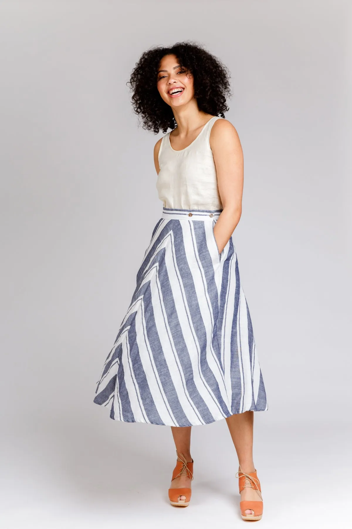 Wattle skirt pattern