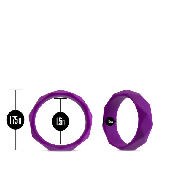 Wellness - Geo C Ring - Purple