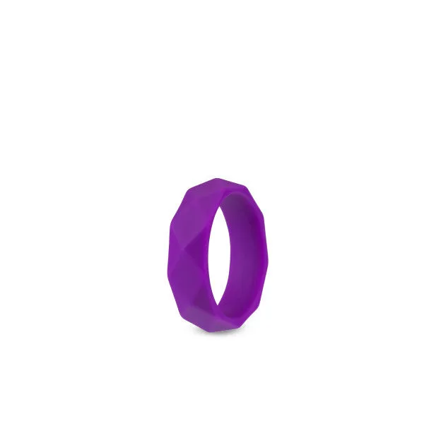 Wellness - Geo C Ring - Purple