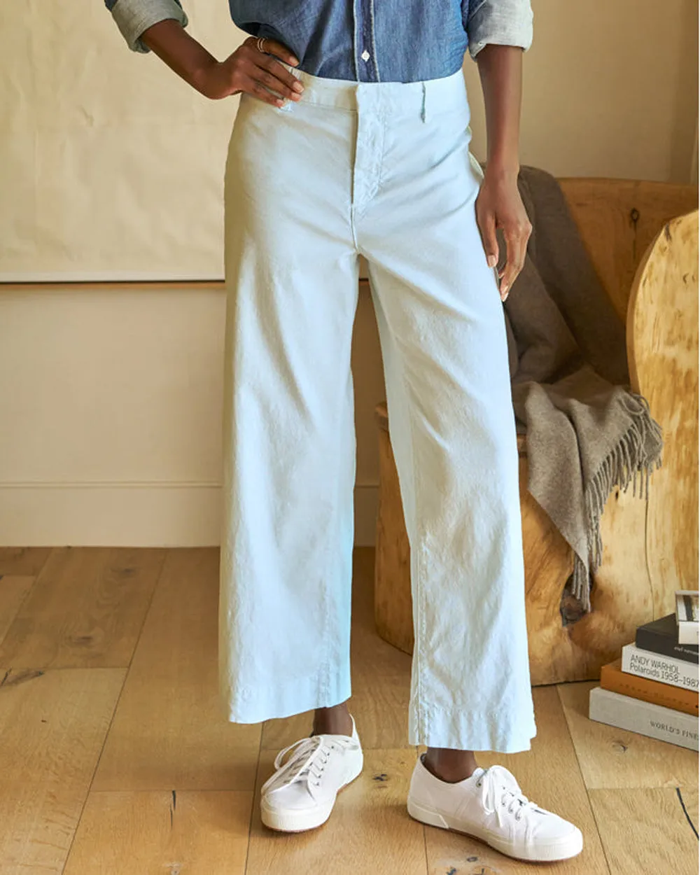Wexford Linen Trouser in Sea Breeze