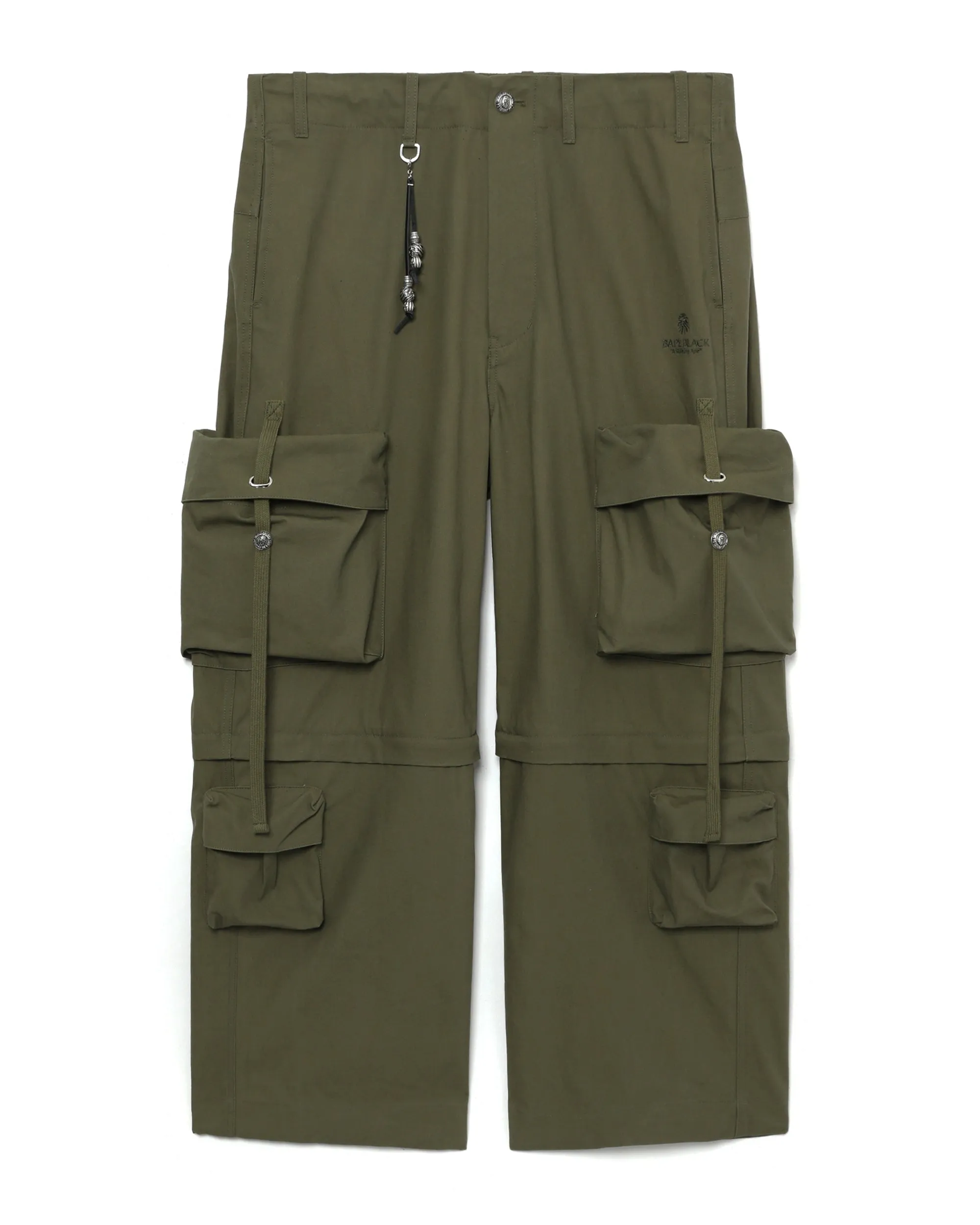 Wide cargo pants