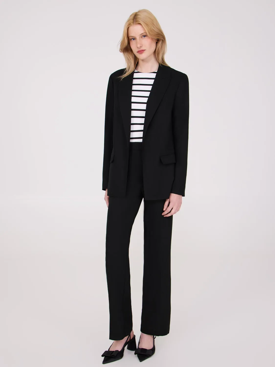 Wide-Leg Linen Pants