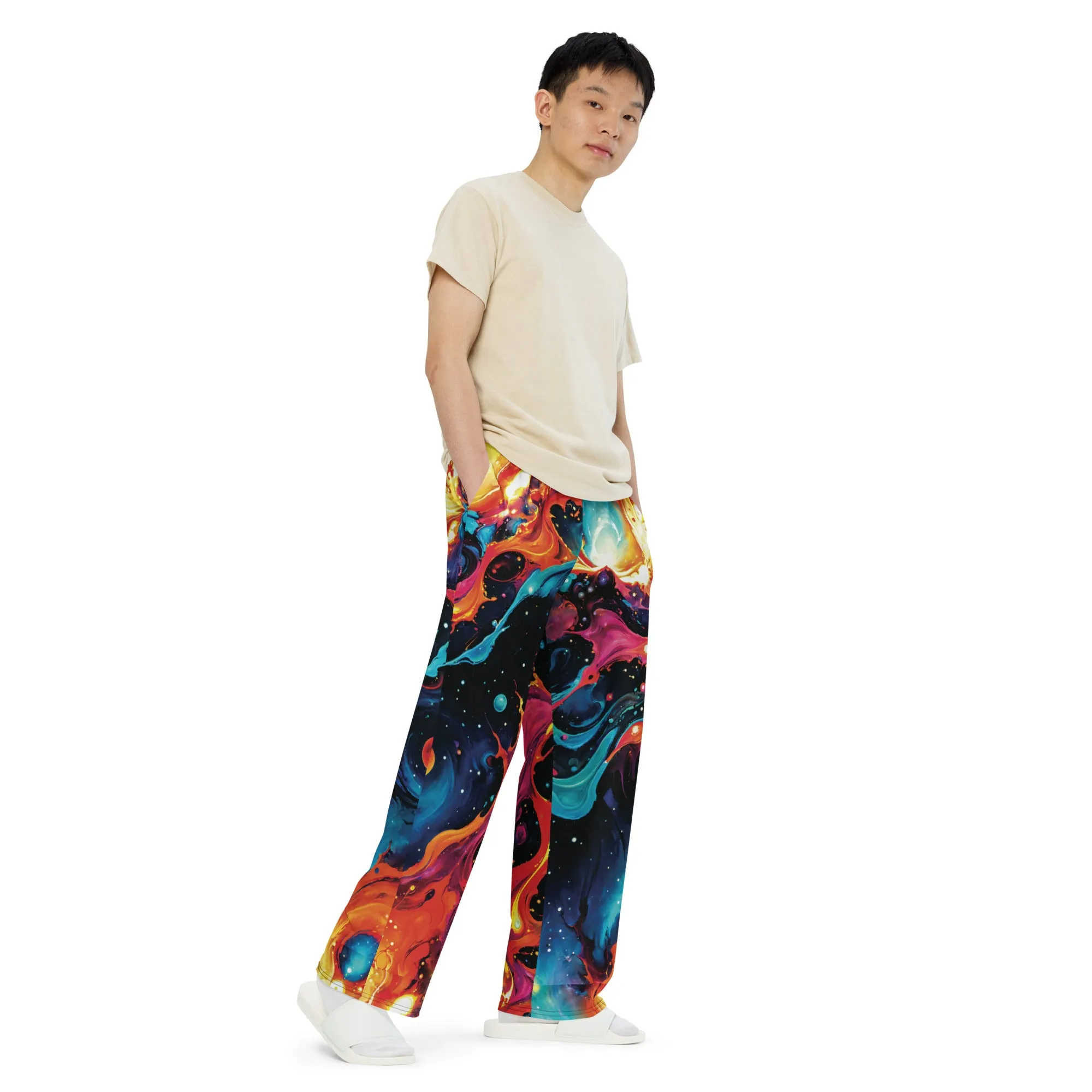 Wide-leg pants - Astral Tempest