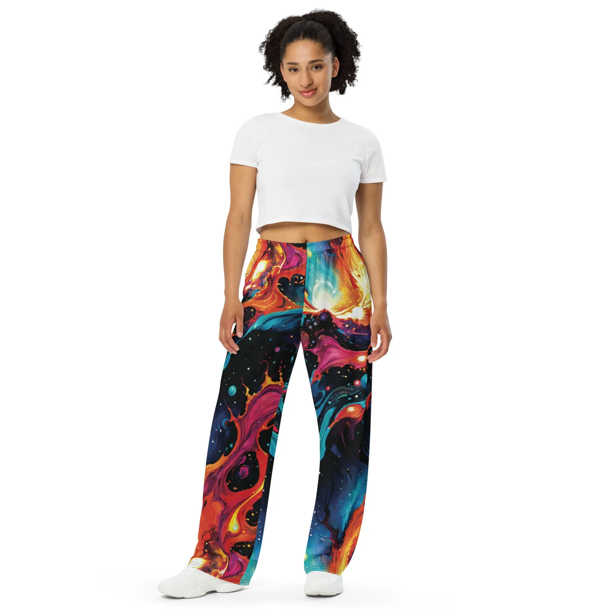 Wide-leg pants - Astral Tempest