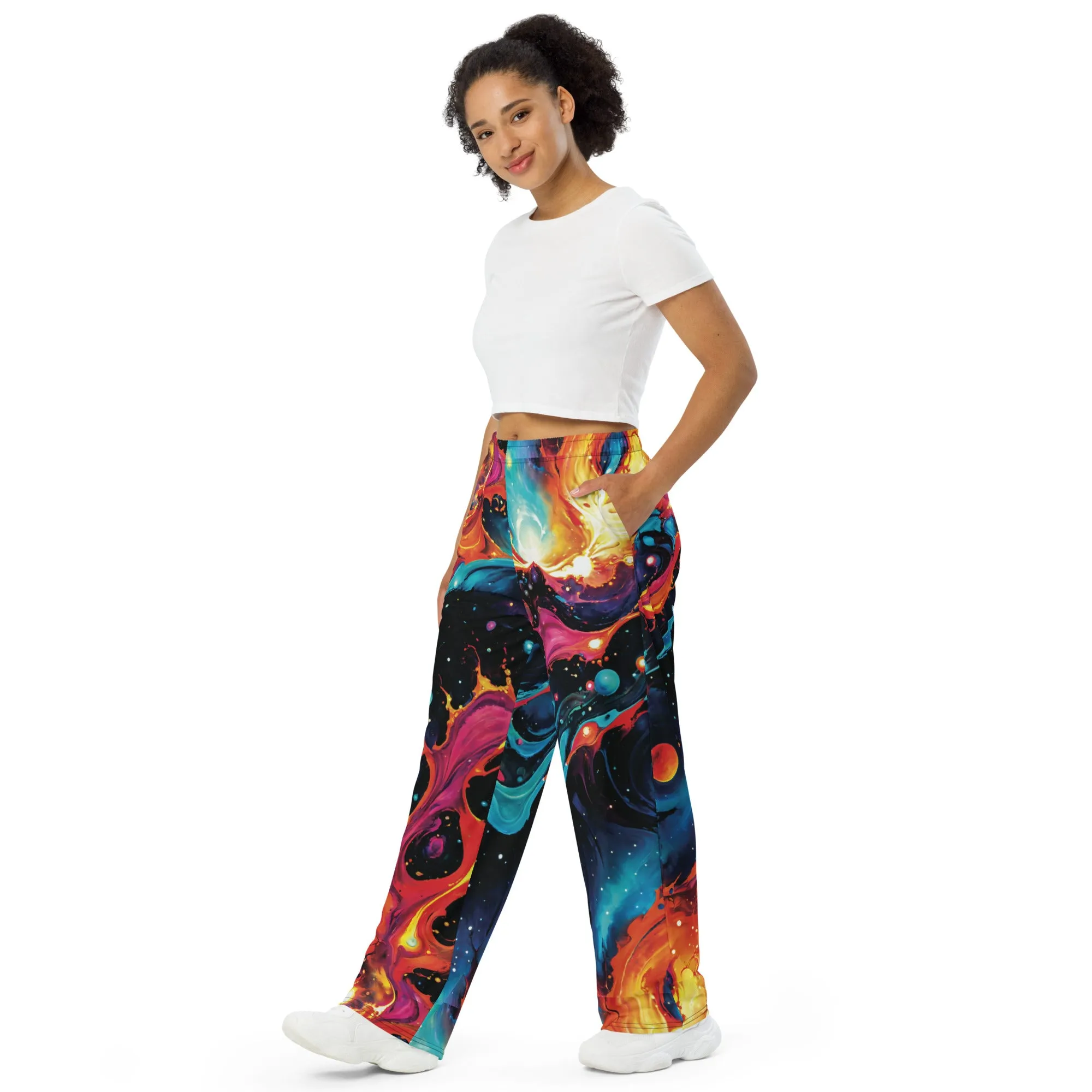 Wide-leg pants - Astral Tempest