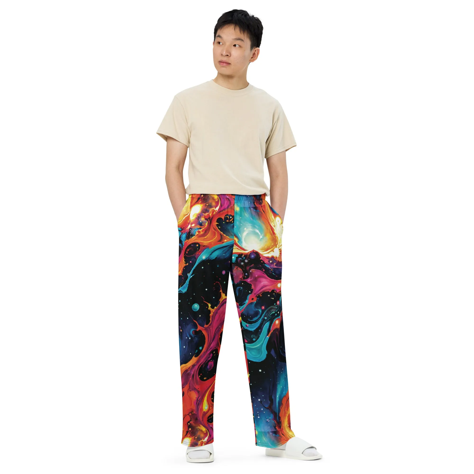Wide-leg pants - Astral Tempest