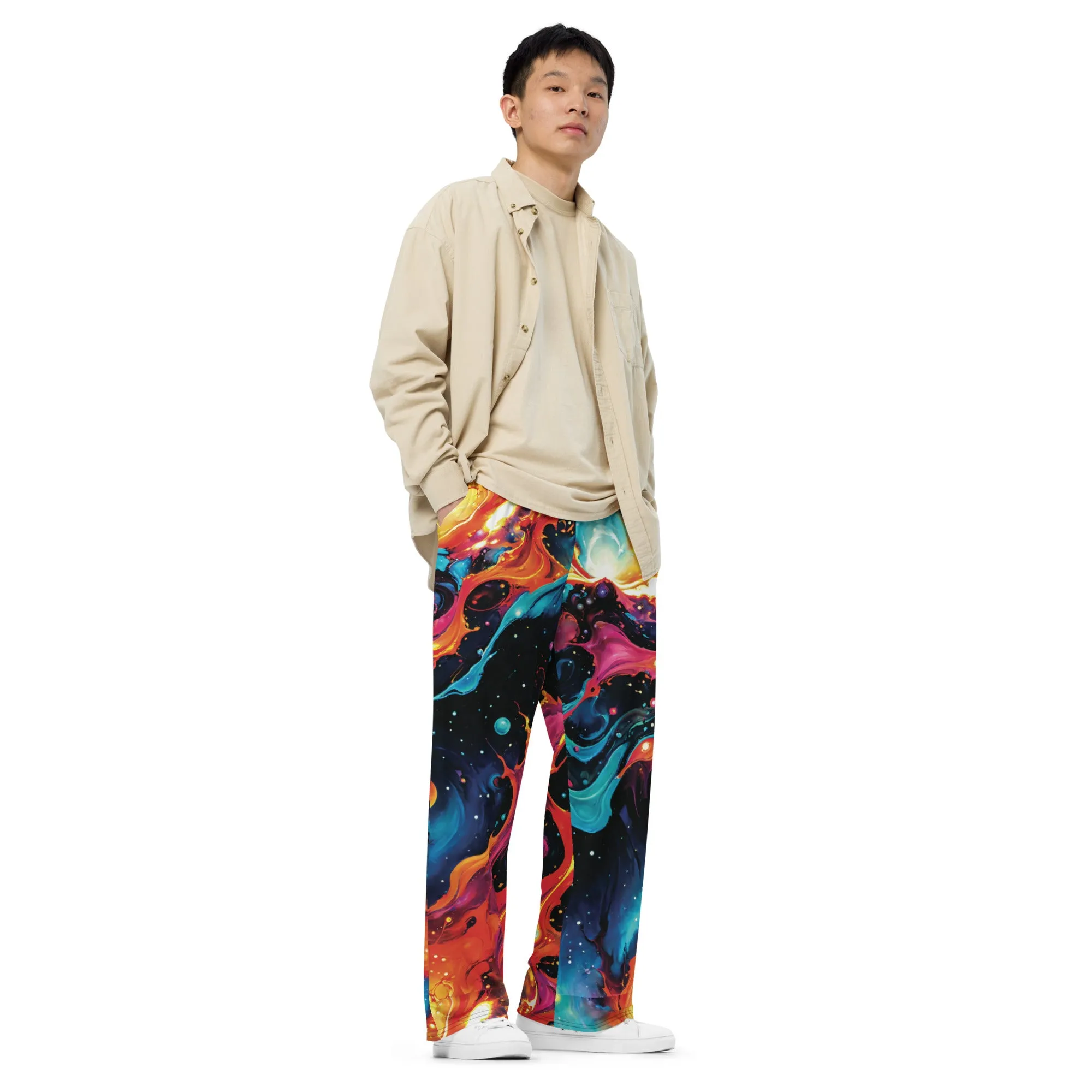 Wide-leg pants - Astral Tempest