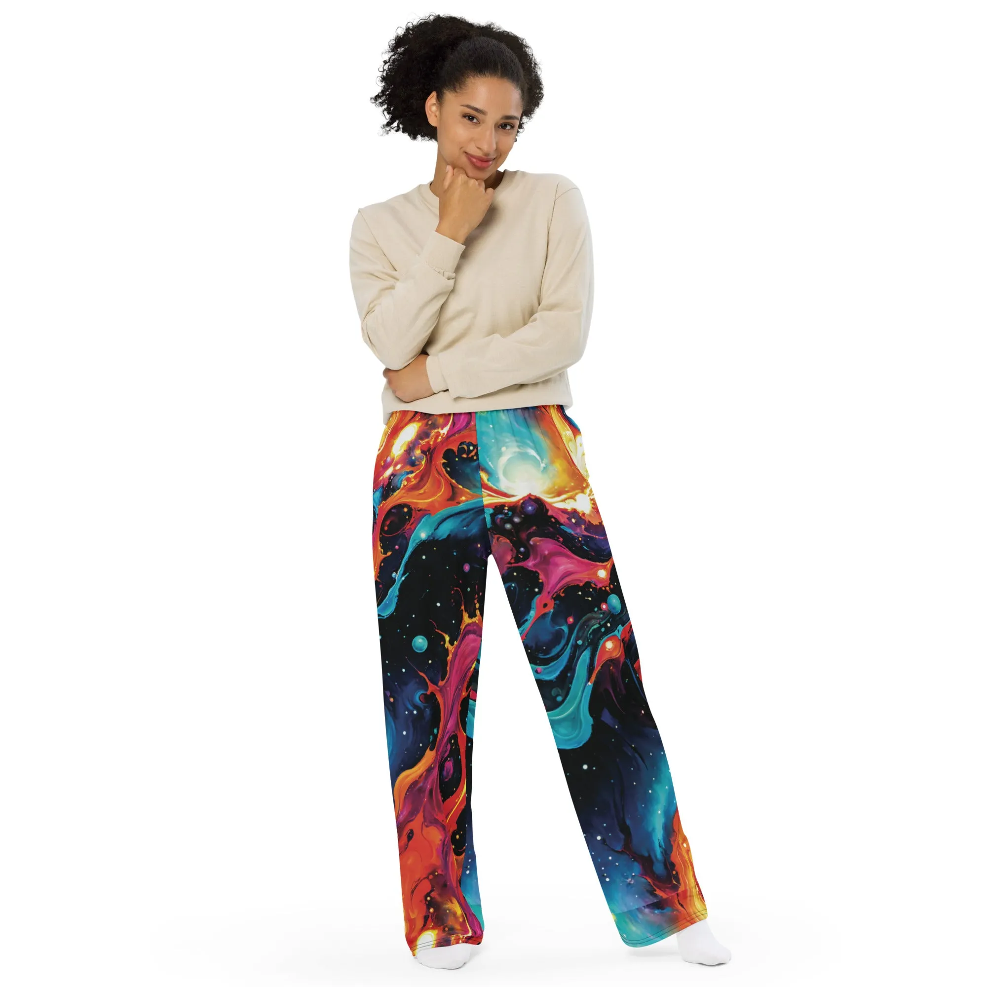 Wide-leg pants - Astral Tempest