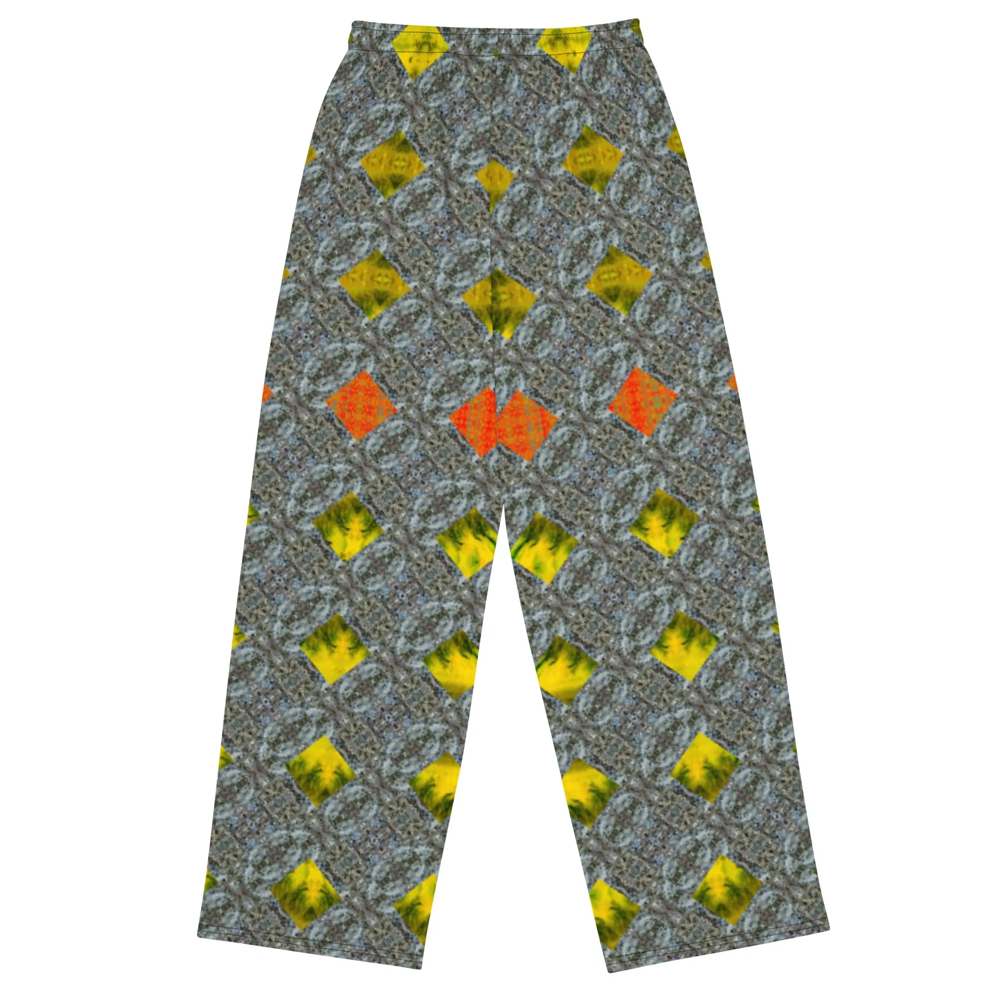 Wide-Leg Pants (Unisex)(Grail Night Hoard Virtus 8.1) RJSTH@Fabric#1 RJSTHS2022 RJS