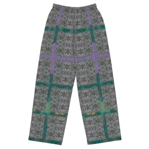 Wide-Leg Pants (Unisex)(Grail Night Hoard Virtus 8.4) RJSTH@Fabric#4 RJSTHS2022 RJS