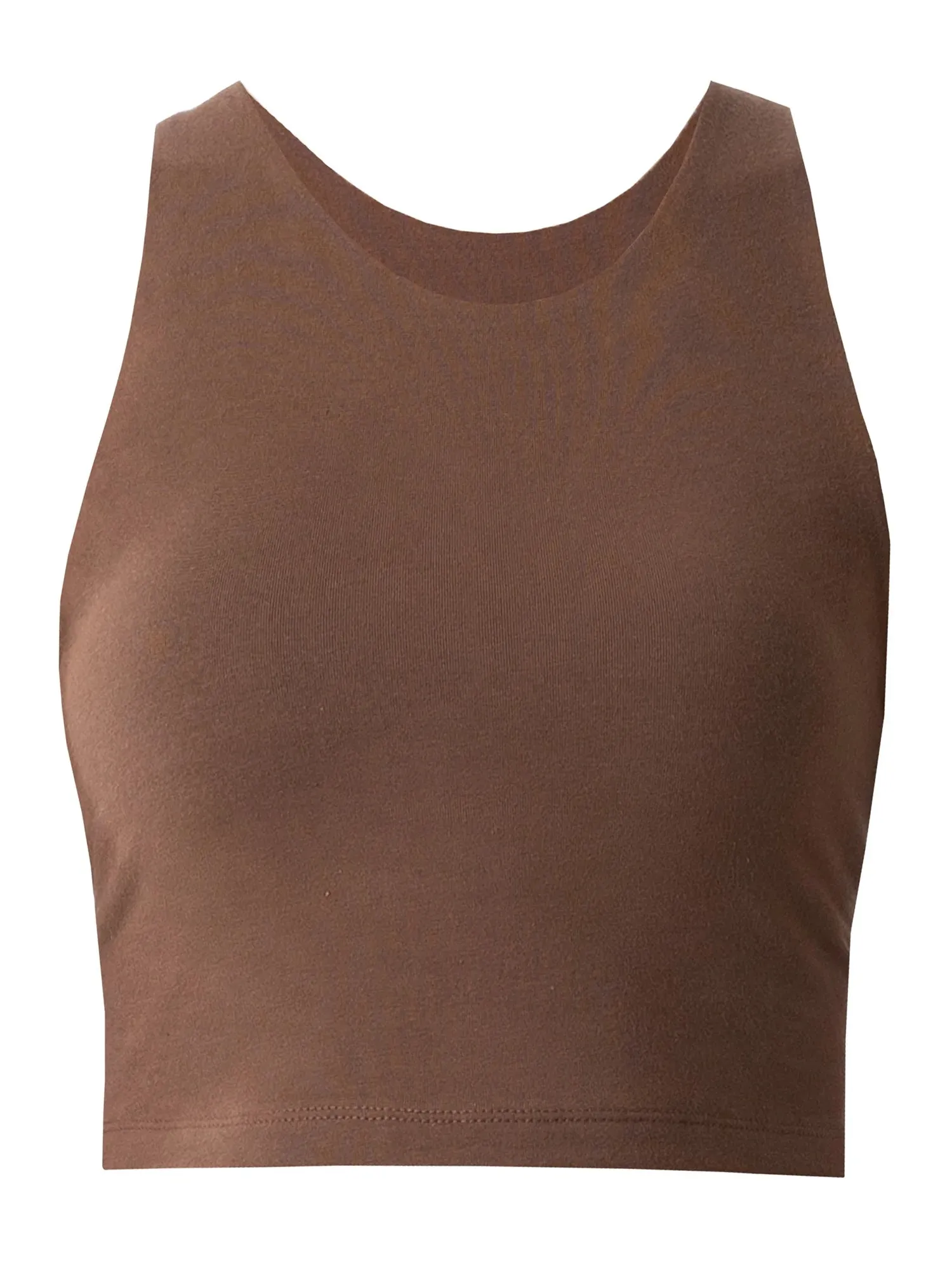 Women's Active Cropped Racerback Tank