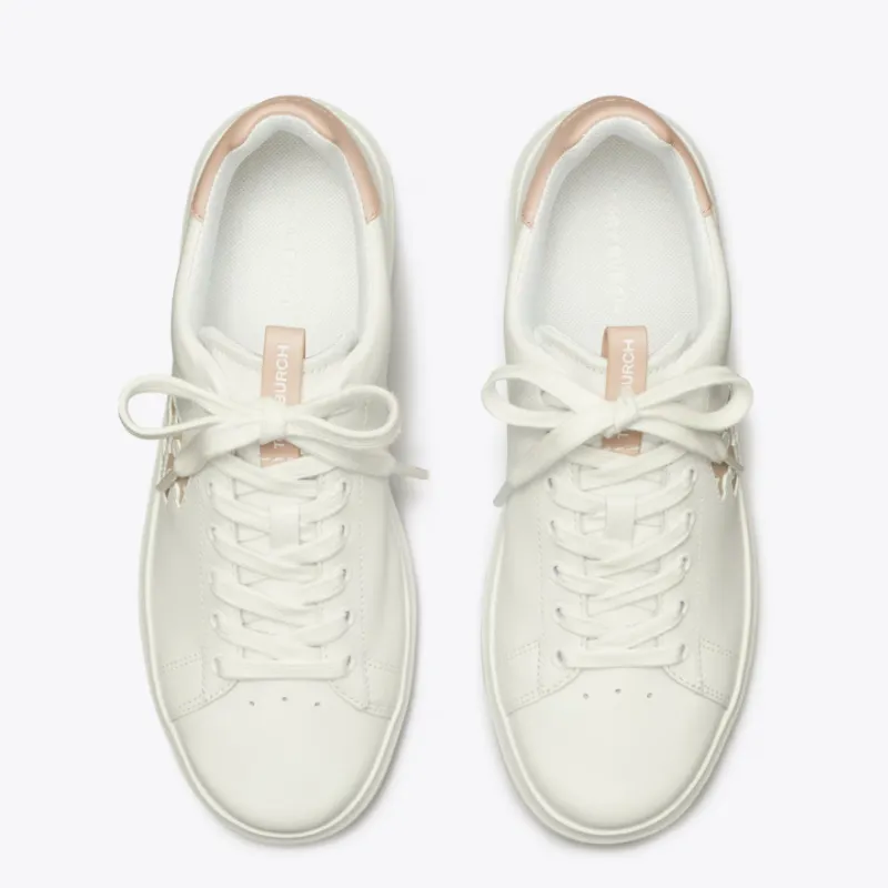 Womens | Tory Burch Howell Court Sneakers White/Blush
