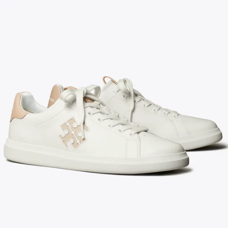 Womens | Tory Burch Howell Court Sneakers White/Blush