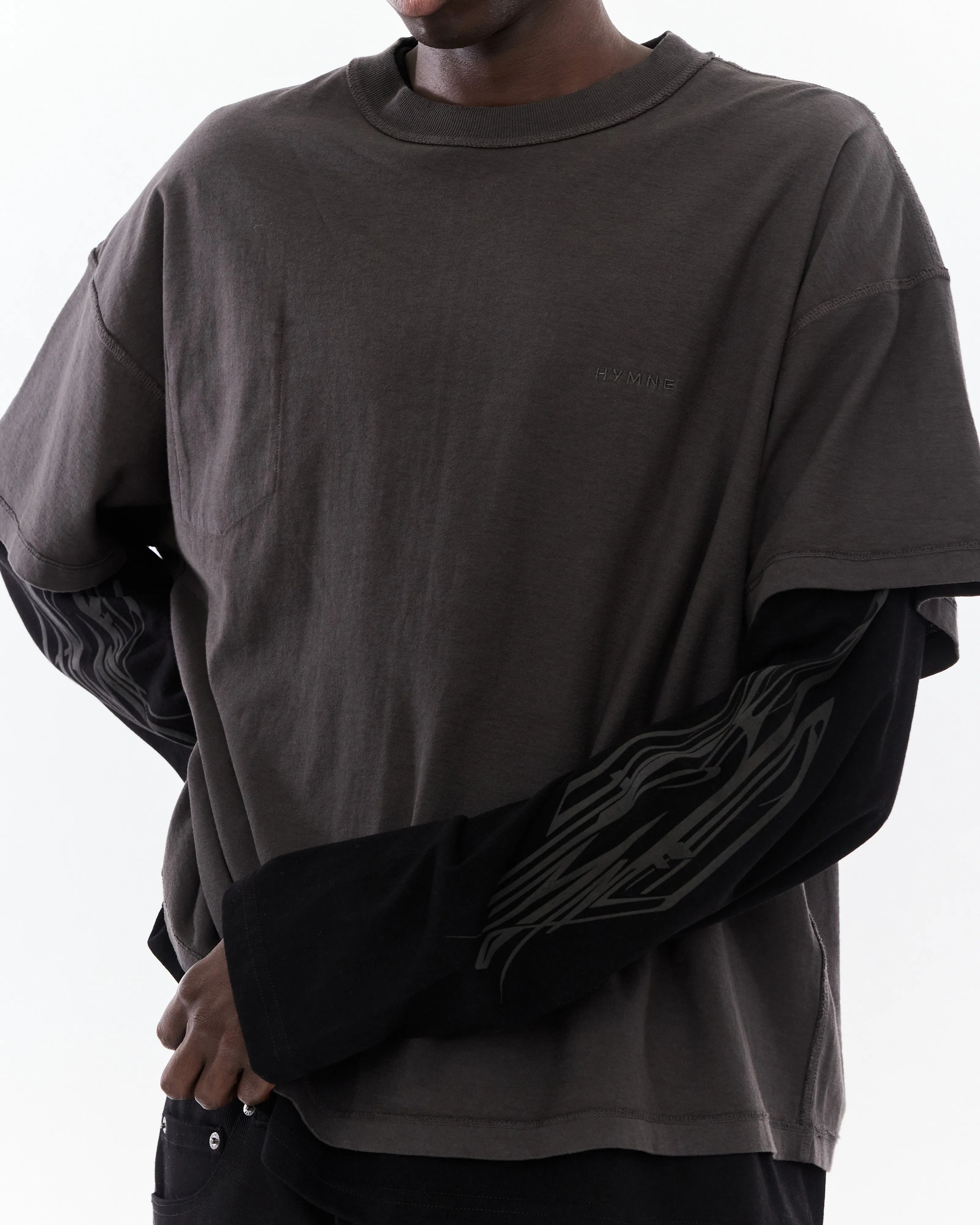 Worker T-Shirt, Coal