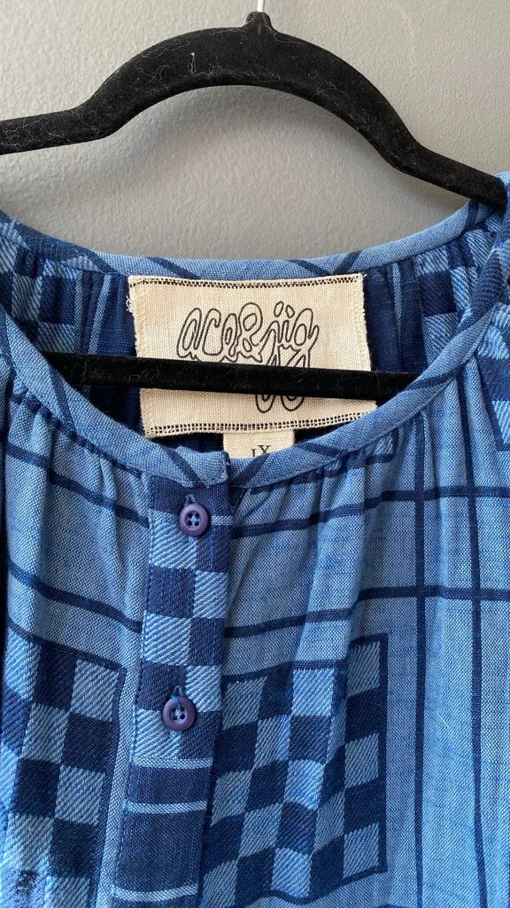Woven Boxy Button Up