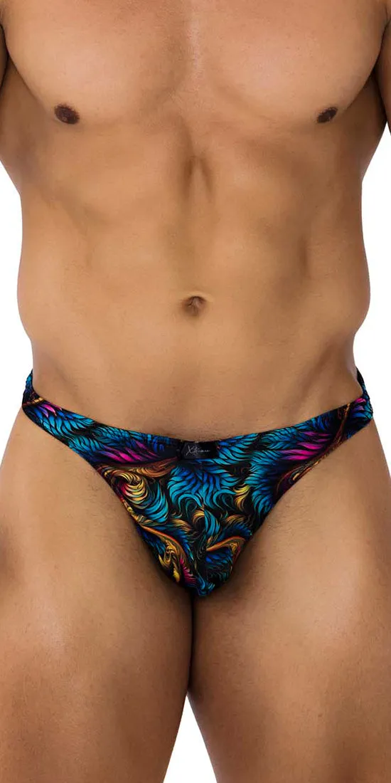 Xtremen 91171 Printed Thongs Leaves