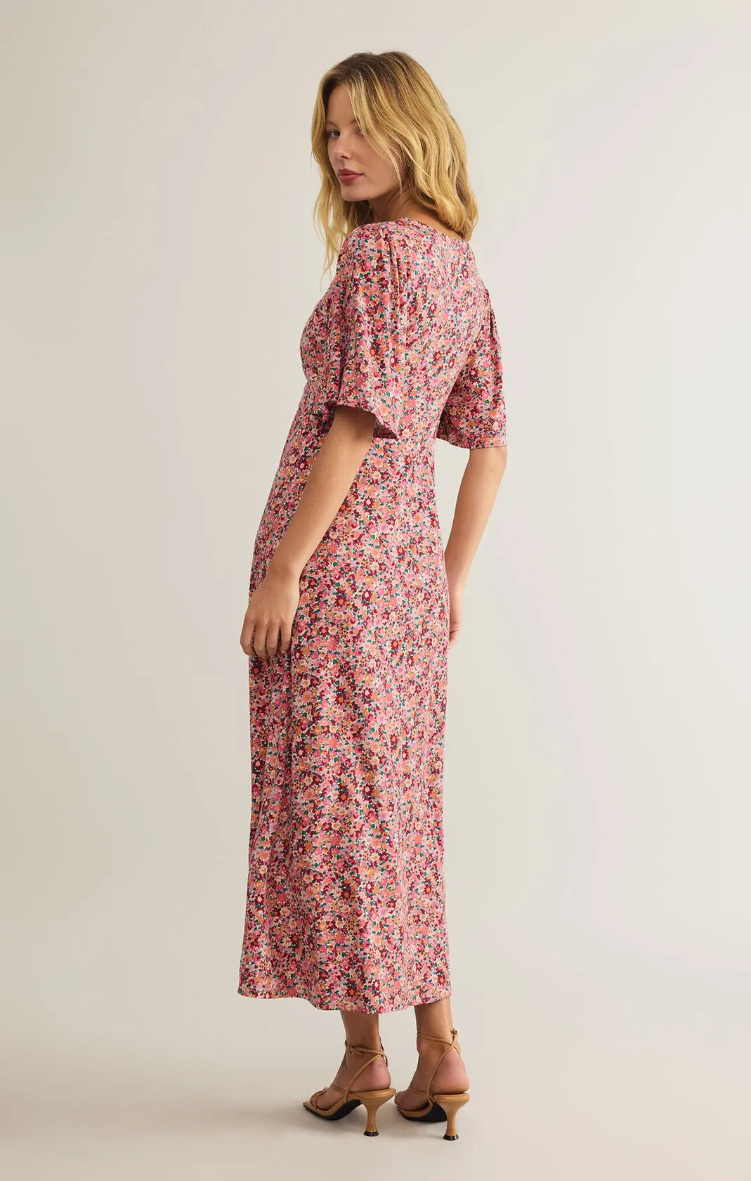 Z SUPPLY  Mavis Dulce Floral Midi Dress