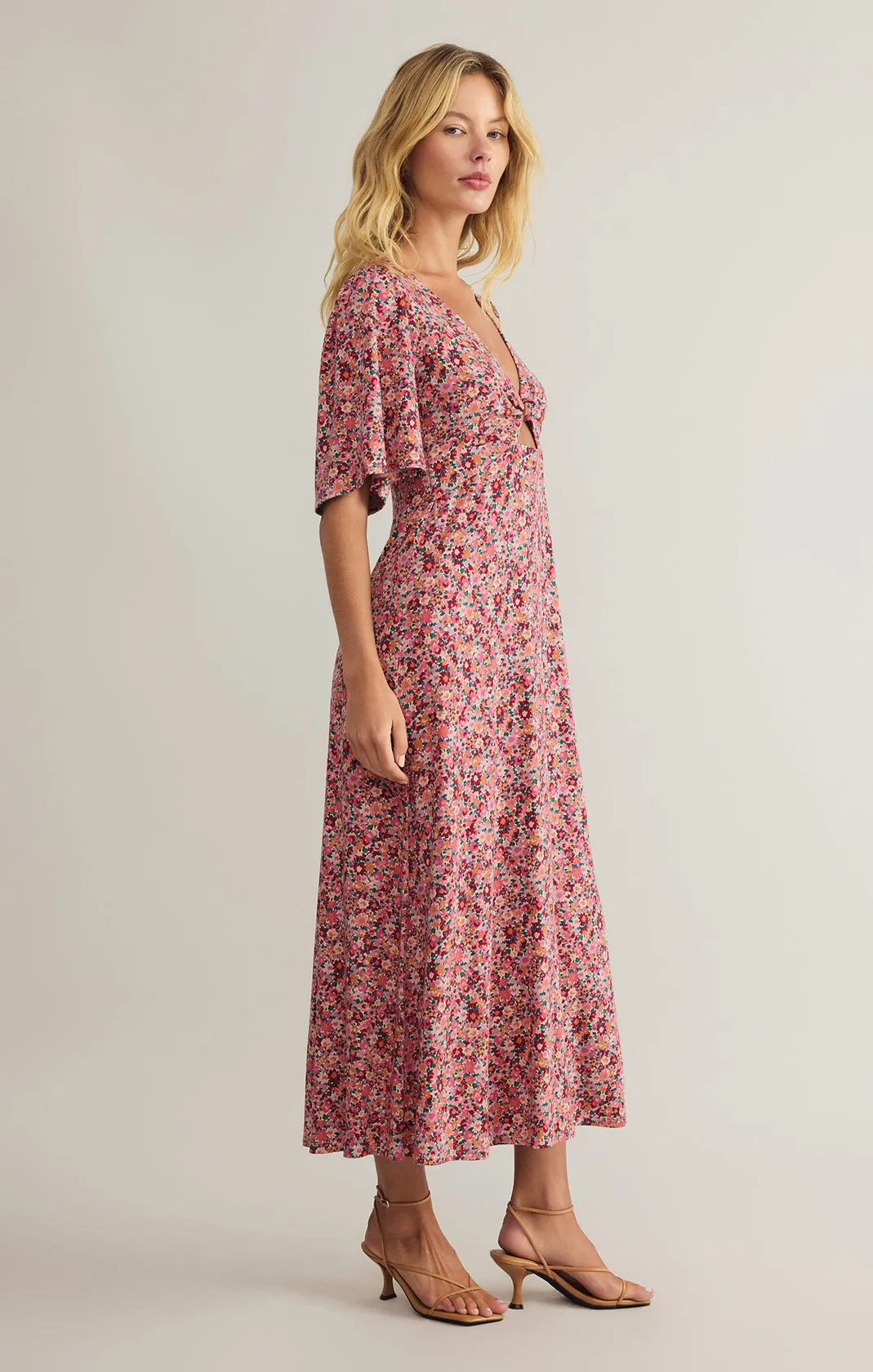 Z SUPPLY  Mavis Dulce Floral Midi Dress