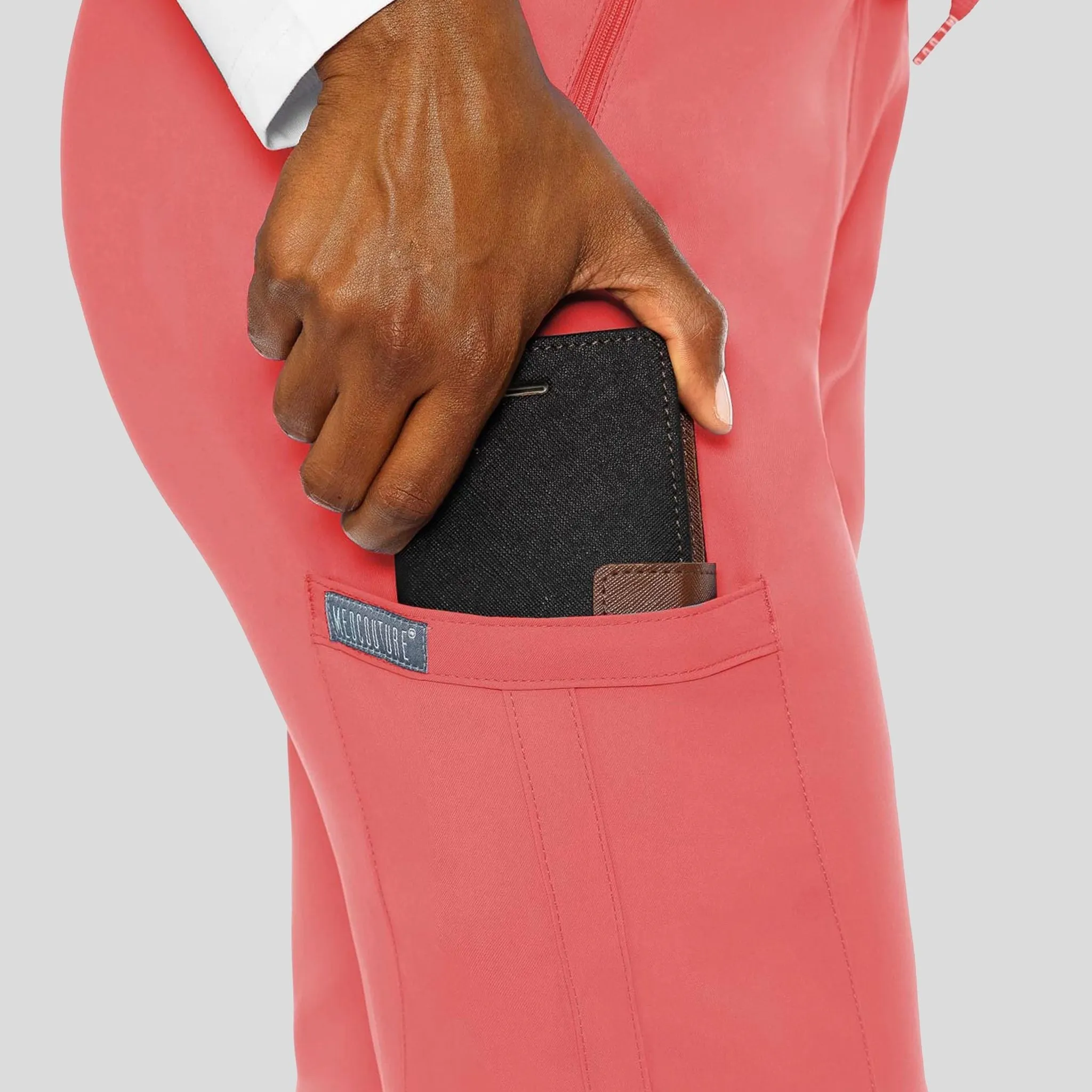 Zipper Pant | Coral